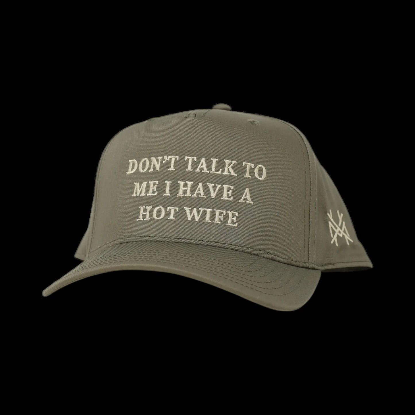 Premium Trucker Snapback Hat - "Don't Talk to Me, I Have a Beautiful Wife"